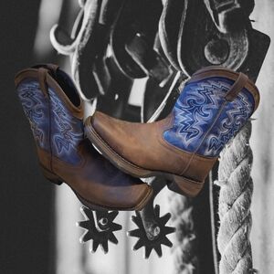 Durango Youth Dark Brown Lil Rebel Boots